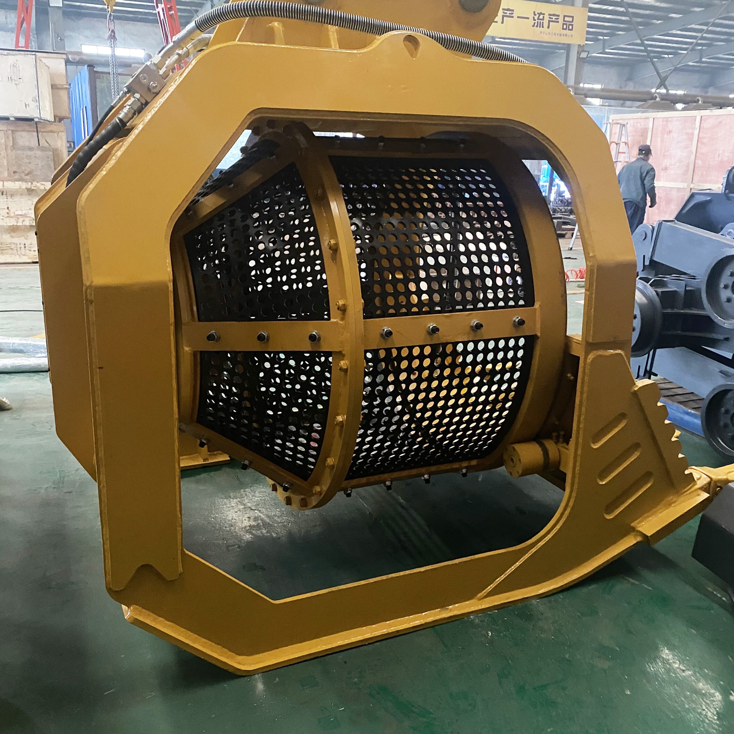 SHANBO GS35 Hydraulic Trommel Screen