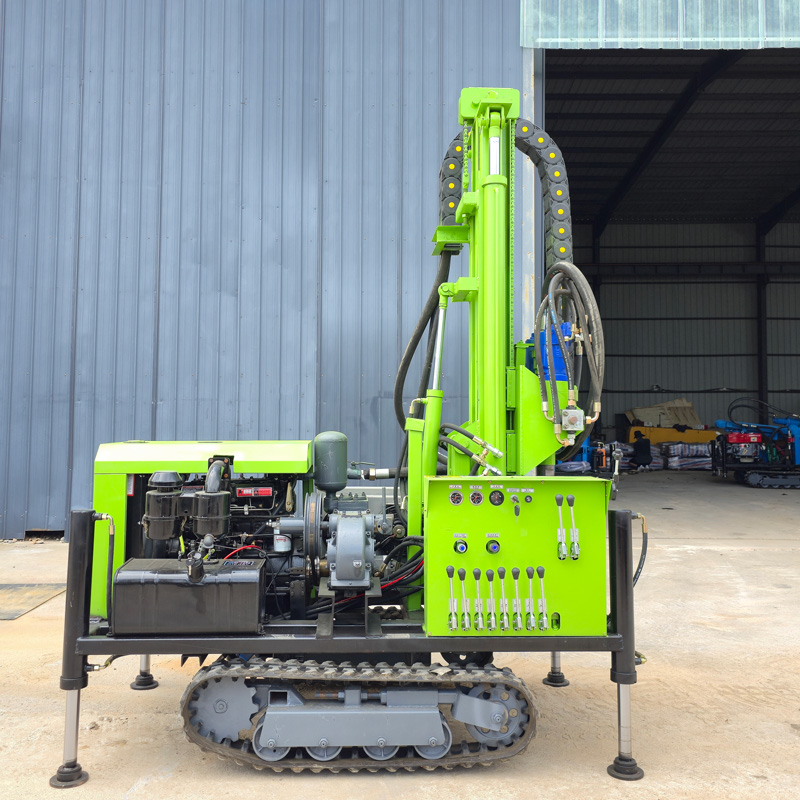 WR220SE Mini Crawler Water-Air Dual-Use Economical Water Well Drilling Rig