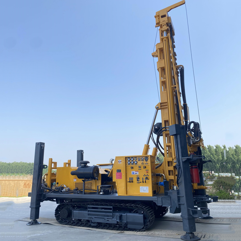 WR600S 600m Crawler-Mounted Water Well Drilling Rig