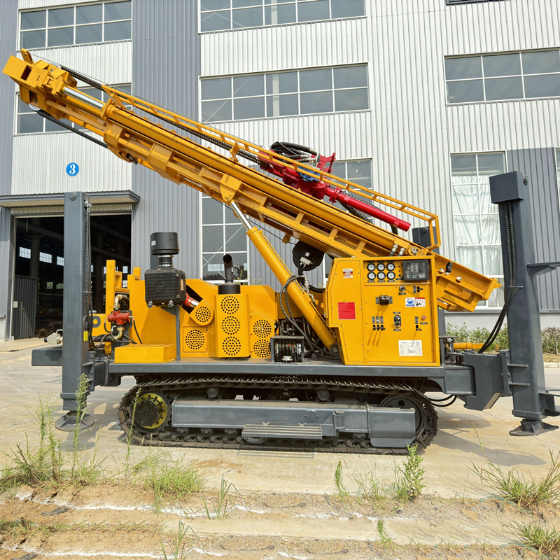 WR750S 750m Telescopic Mast Crawler Water Well Drilling Rig for Deep Boreholes, Irrigation & Mining Water Supply