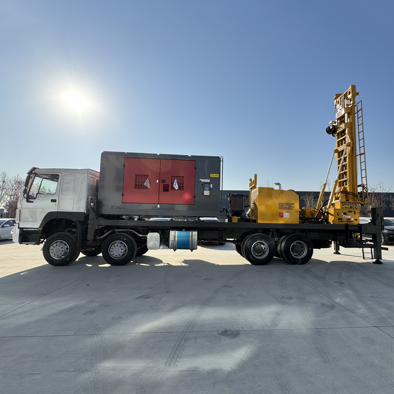 WRT600 600m Truck-Mounted Straight Mast Water Well Drilling Rig