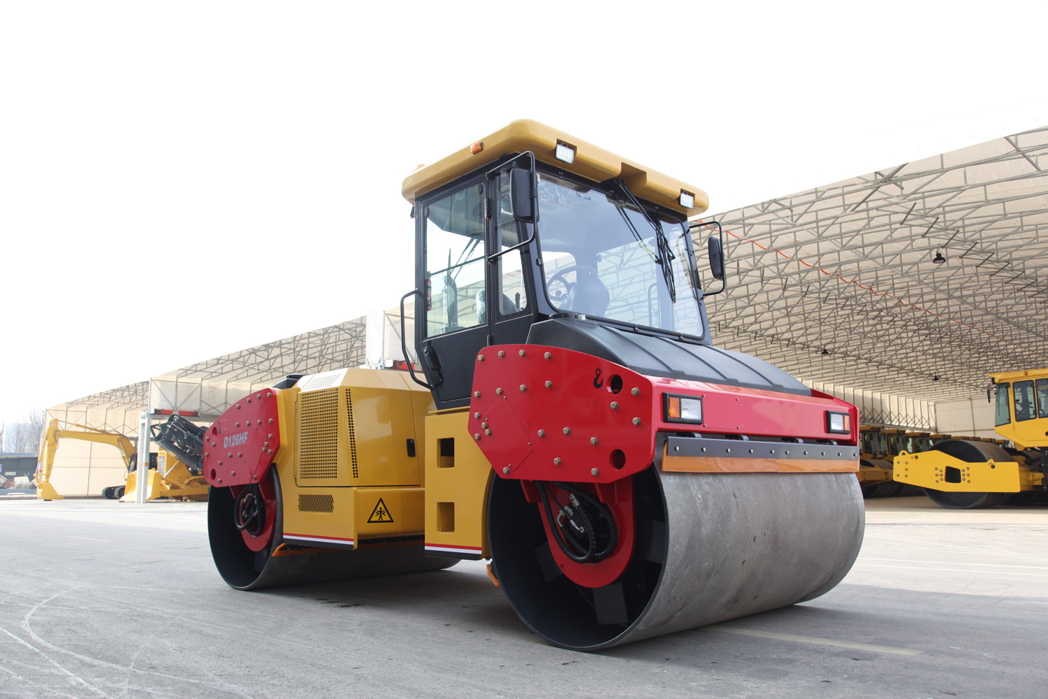 SHANBO SM126HF Tandem Vibratory Roller