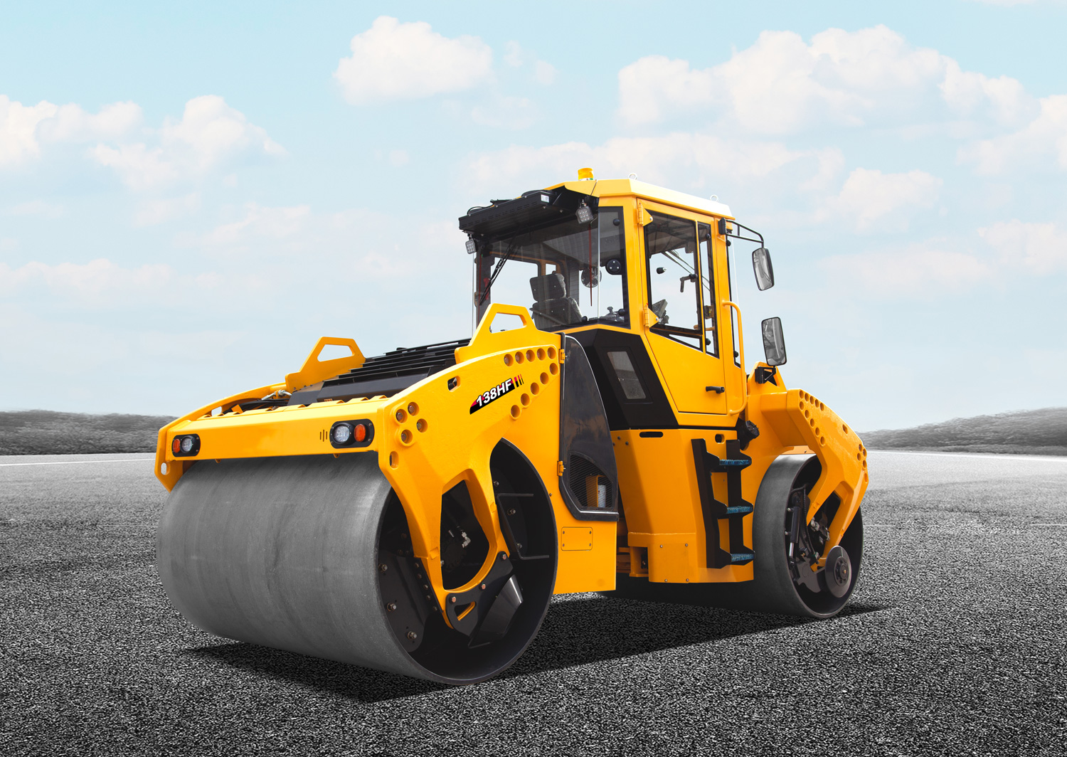 SHANBO SM138HF Tandem Vibratory Roller